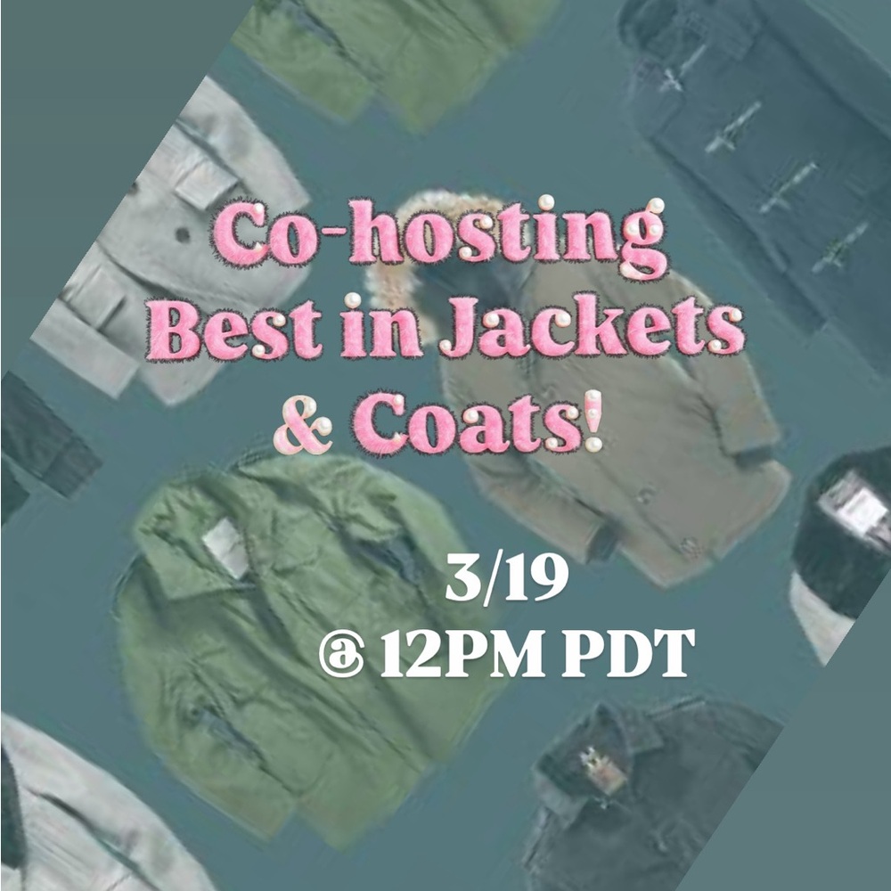 😍 Co-hosting on 3/19! 😍